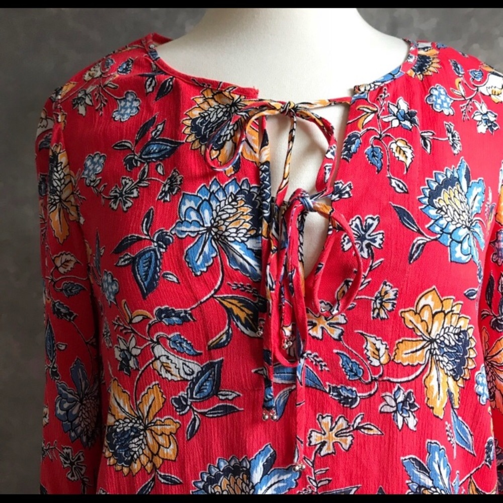 Wit and Wisdom Flowy Floral Dress Sz Small